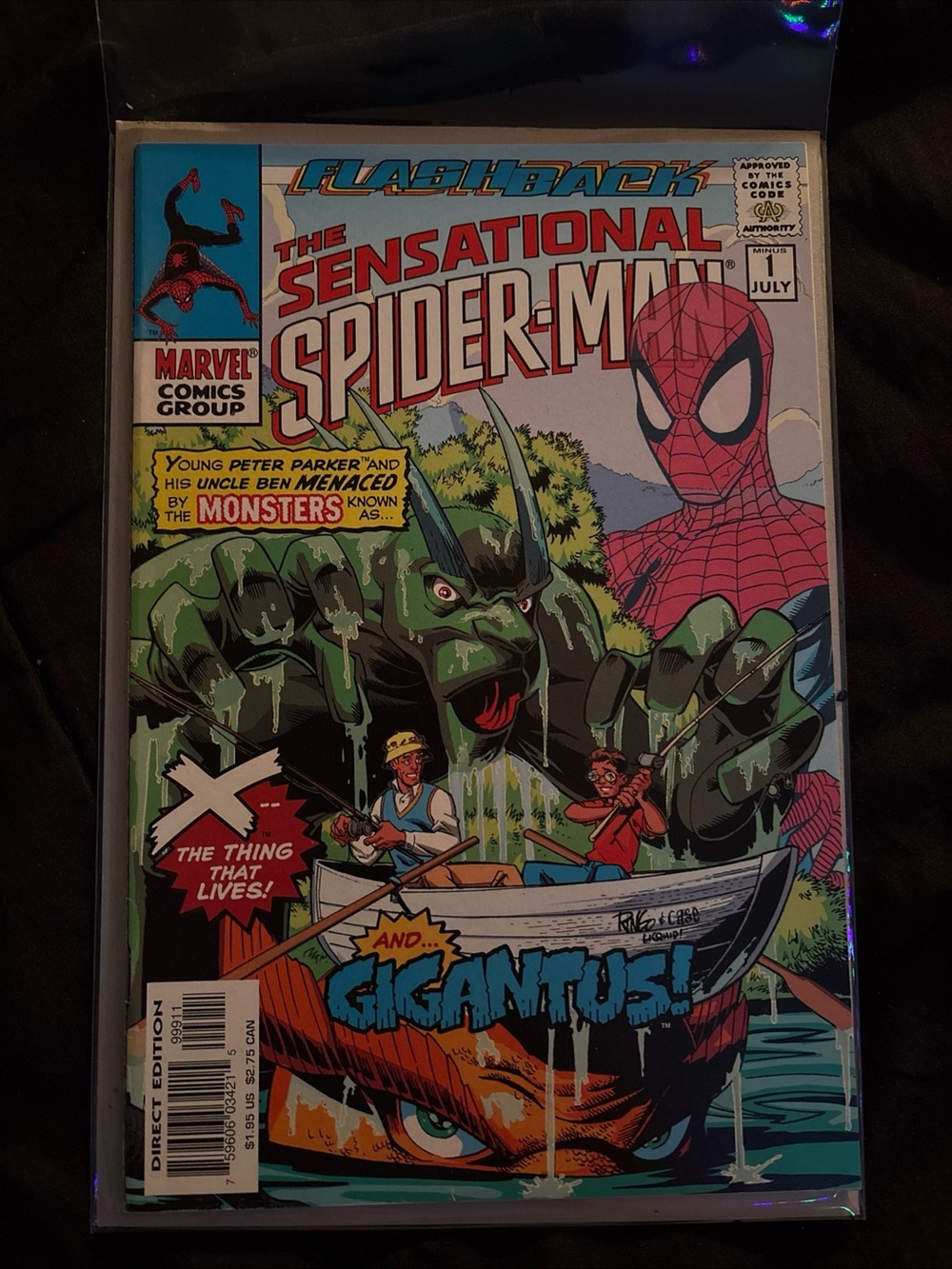 Sensational Spider-Man #-1 Flashback Marvel 1997
